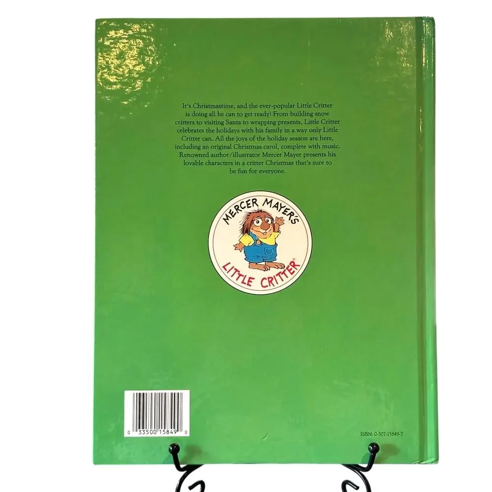 VTG 1989 Mercer Mayer's Little Critter's Christmas Book, Hardcover